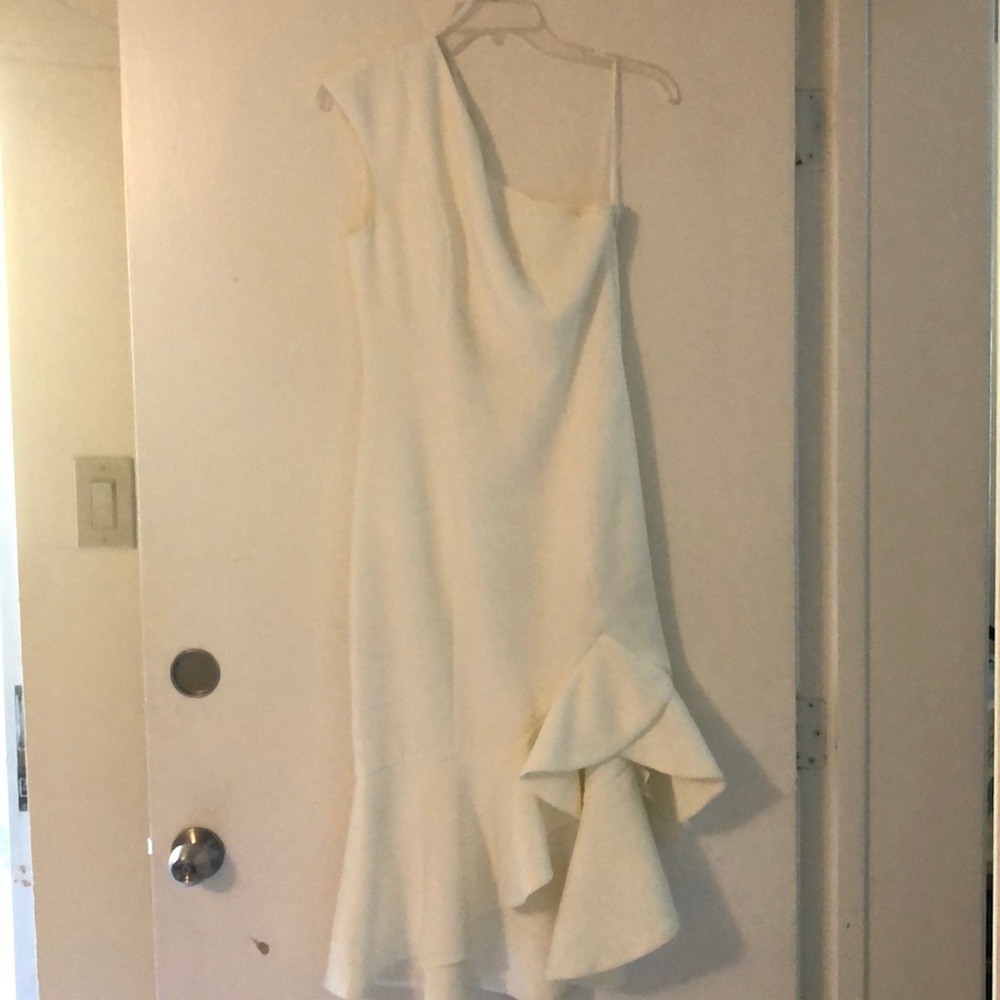 Keepsake White Dress (Like New) size small